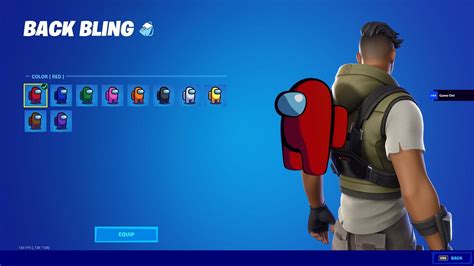 among us fortnite backbling|fortnite among us collab.